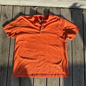Puritan Men's Orange Short‎ Sleeve Tee